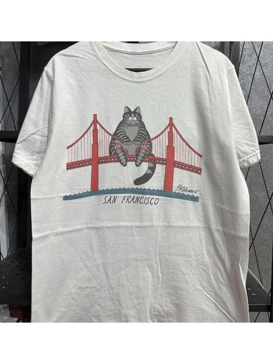 Other - White B.Kliban Cat San Francisco T-shirt